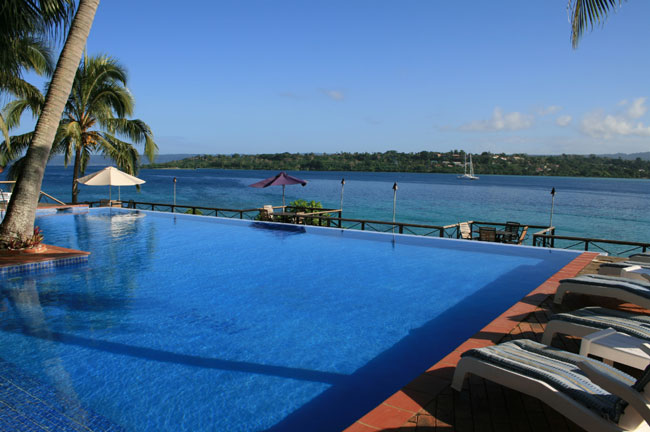 La piscine d'Iririki Resort